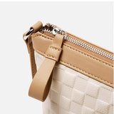 Evienne | Beige Woven Crossbody Bag – Casual Elegance & Everyday Versatility