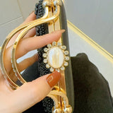 Clarabelle Pearl Clutch Bag Aurora-Bags