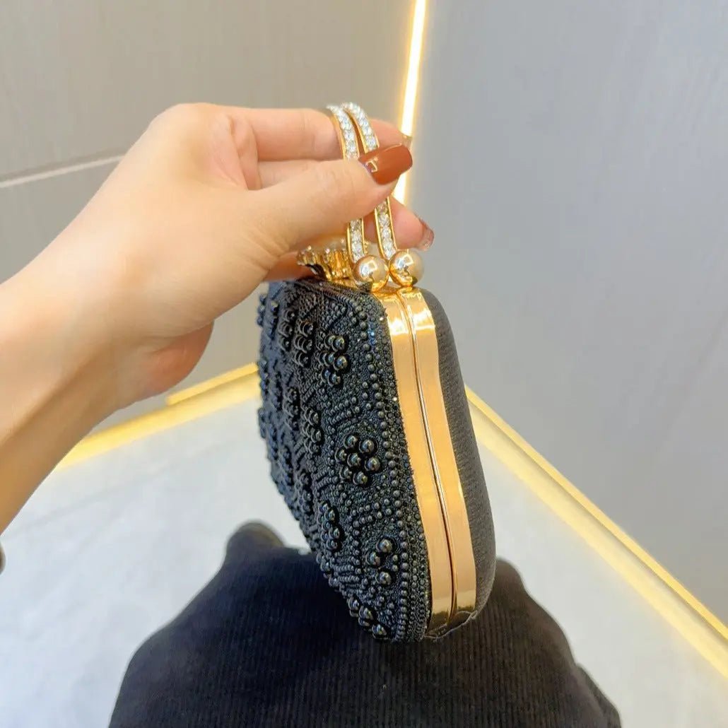 Clarabelle Pearl Clutch Bag Aurora-Bags