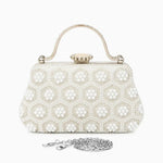Clarabelle Pearl Clutch Bag Aurora-Bags