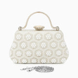 Clarabelle Pearl Clutch Bag Aurora-Bags