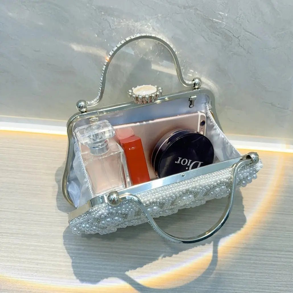Clarabelle Pearl Clutch Bag Aurora-Bags