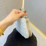 Clarabelle Pearl Clutch Bag Aurora-Bags