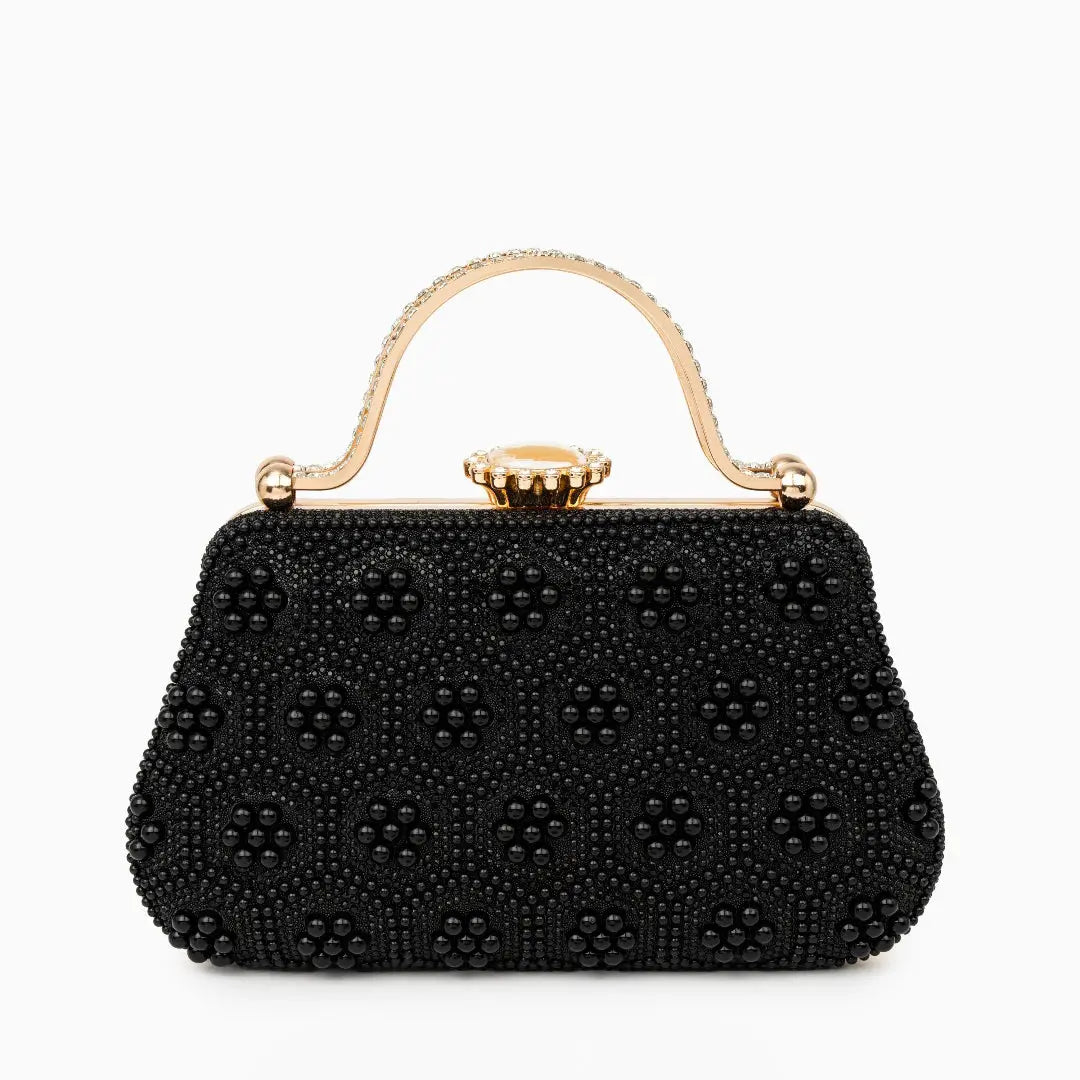 Clarabelle Pearl Clutch Bag Aurora-Bags