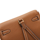 Halia | Elegant Black Leather Backpack – Stylish, Chic & Functional