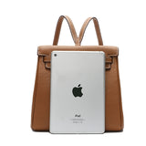 Halia | Elegant Black Leather Backpack – Stylish, Chic & Functional