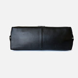 Lai | Brown Leather Zip Tote Bag – Sleek & Functional