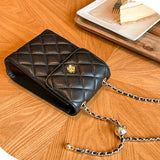 Calindra | Quilted Leather Crossbody Bag – Classic Elegance & Chic Design