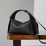 Violetta | Black Asymmetric Handbag – Modern Elegance & Versatile Design