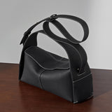 Violetta | Black Asymmetric Handbag – Modern Elegance & Versatile Design