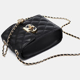 Delsia | Quilted Leather Crossbody Bag – Sophisticated & Timeless Design