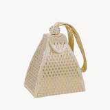 Luxury Crystal Pyramid Handbag