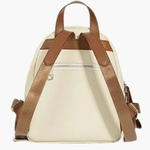 Brooke | Sleek Leather Backpack with Contrasting Details Aurora-Bags