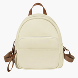 Brooke | Sleek Leather Backpack with Contrasting Details Aurora-Bags