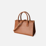 Lunaria | Elegant Croc-Embossed Leather Handbag