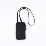 Hespera | Leather Crossbody Phone Bag – Sleek & Modern Minimalism