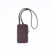 Hespera | Leather Crossbody Phone Bag – Sleek & Modern Minimalism