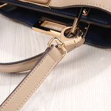 Aurora | Caramel Leather Tote – Sophisticated & Timeless