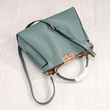 Aurora | Caramel Leather Tote – Sophisticated & Timeless