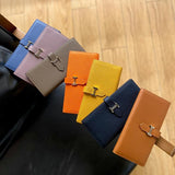 Lily | Black Pebbled Leather Wallet – Timeless Elegance & Functionality