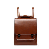 Lazaria | Vintage Brown Leather Backpack – Classic, Elegant & Functional