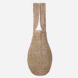 Square Woven Tote Bag – Minimalist Handcrafted Shoulder Bag