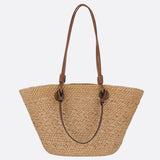 Handwoven Straw Shoulder Bag – Elegant, Functional & Lightweight