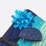 Marbella Bloom Straw Tote – Woven Beach Bag
