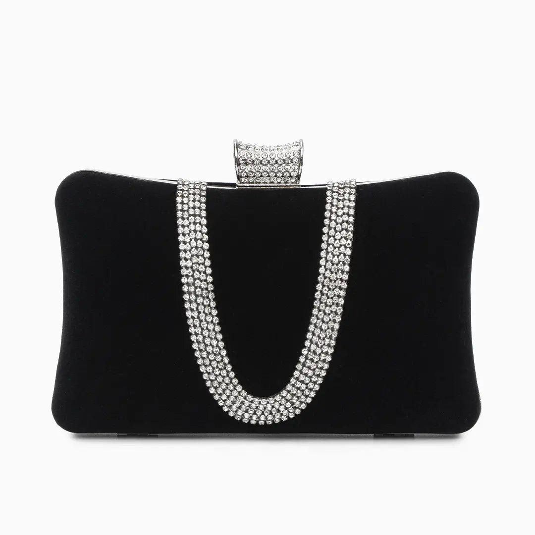 Velvet Sparkles Clutch Bag Aurora-Bags