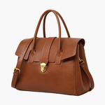 Charlotte | Classic Satchel Bag – Timeless Elegance in Brown - from Aurora-Bags for sale at Aurora-Bags