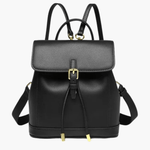 Chic Two-Tone Leather Backpack with Modern Details Aurora-Bags