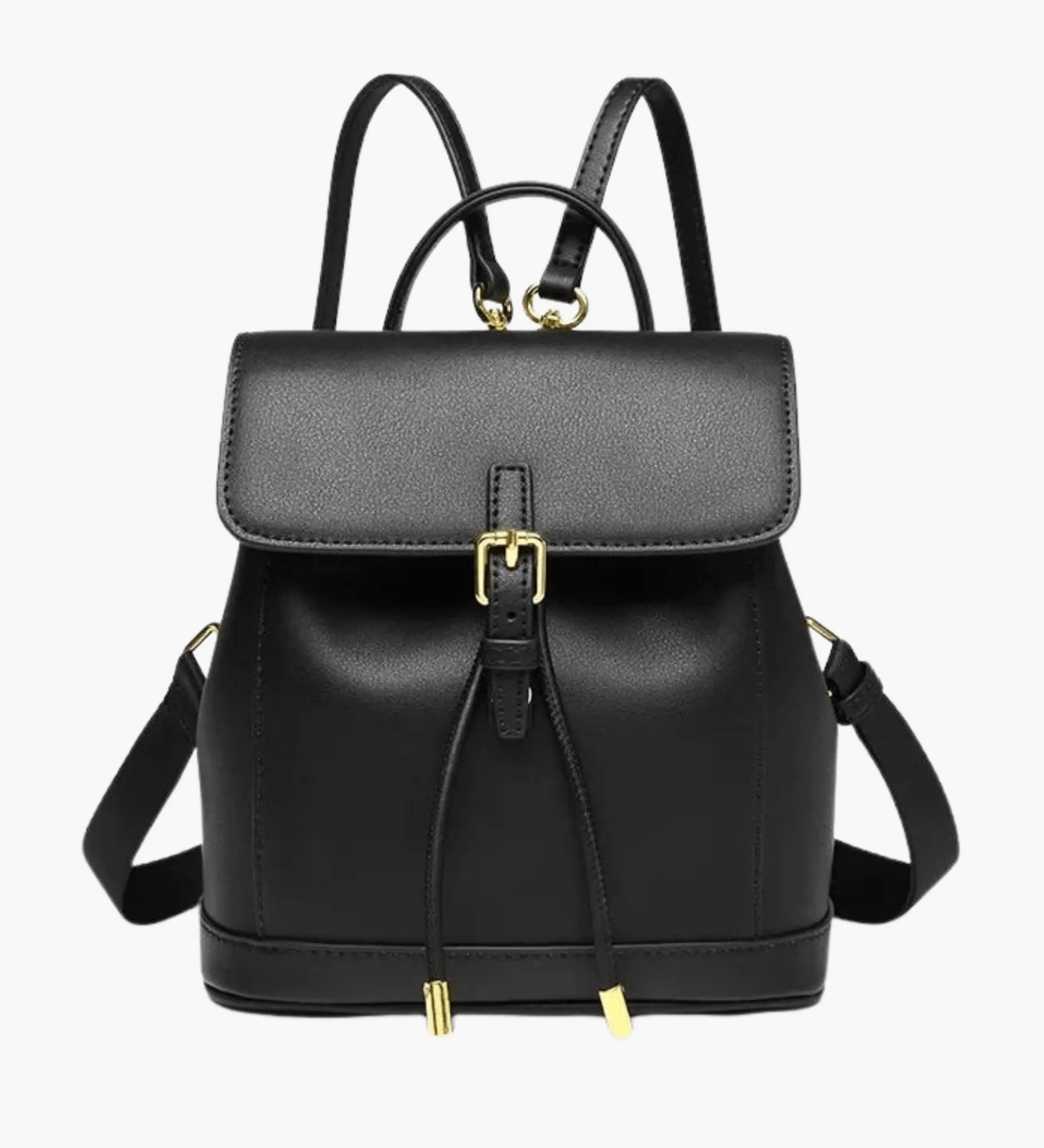 Chic Two-Tone Leather Backpack with Modern Details Aurora-Bags