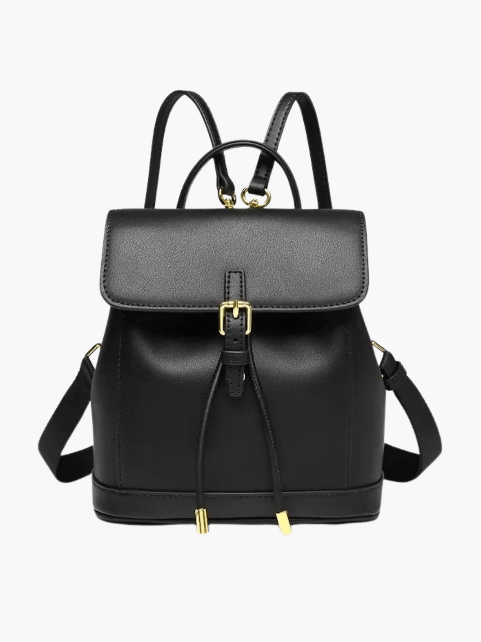 Chic Two-Tone Leather Backpack with Modern Details Aurora-Bags