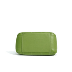 Chloe | Vibrant Green Pebbled Leather Tote Aurora-Bags