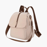 Clara | Chic Two-Tone Leather Backpack with Elegant Detailing Aurora-Bags