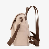 Clara | Chic Two-Tone Leather Backpack with Elegant Detailing Aurora-Bags