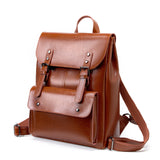 Meliora | Vintage Brown Leather Backpack – Classic, Durable & Stylish