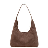 Evie | Minimal Vegan Suede Hobo Bag – Timeless & Chic