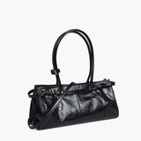 Diana | Sleek Leather Shoulder Bag - Aurora-Bags