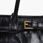 Diana | Sleek Leather Shoulder Bag - Aurora-Bags