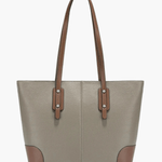 Elena | Classic Two-Tone Tote Bag for Everyday Elegance Aurora-Bags