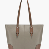 Elena | Classic Two-Tone Tote Bag for Everyday Elegance Aurora-Bags