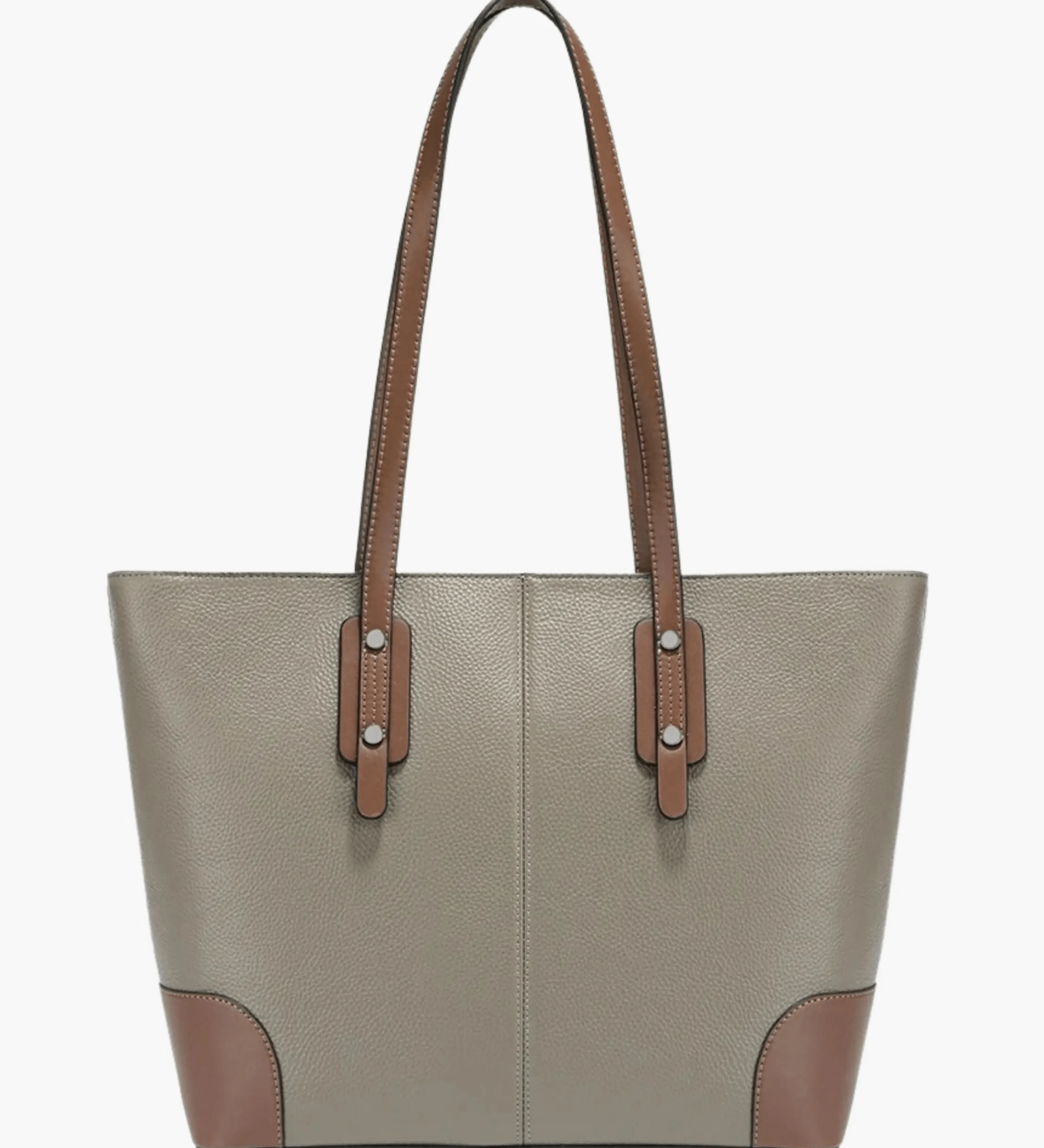 Elena | Classic Two-Tone Tote Bag for Everyday Elegance Aurora-Bags