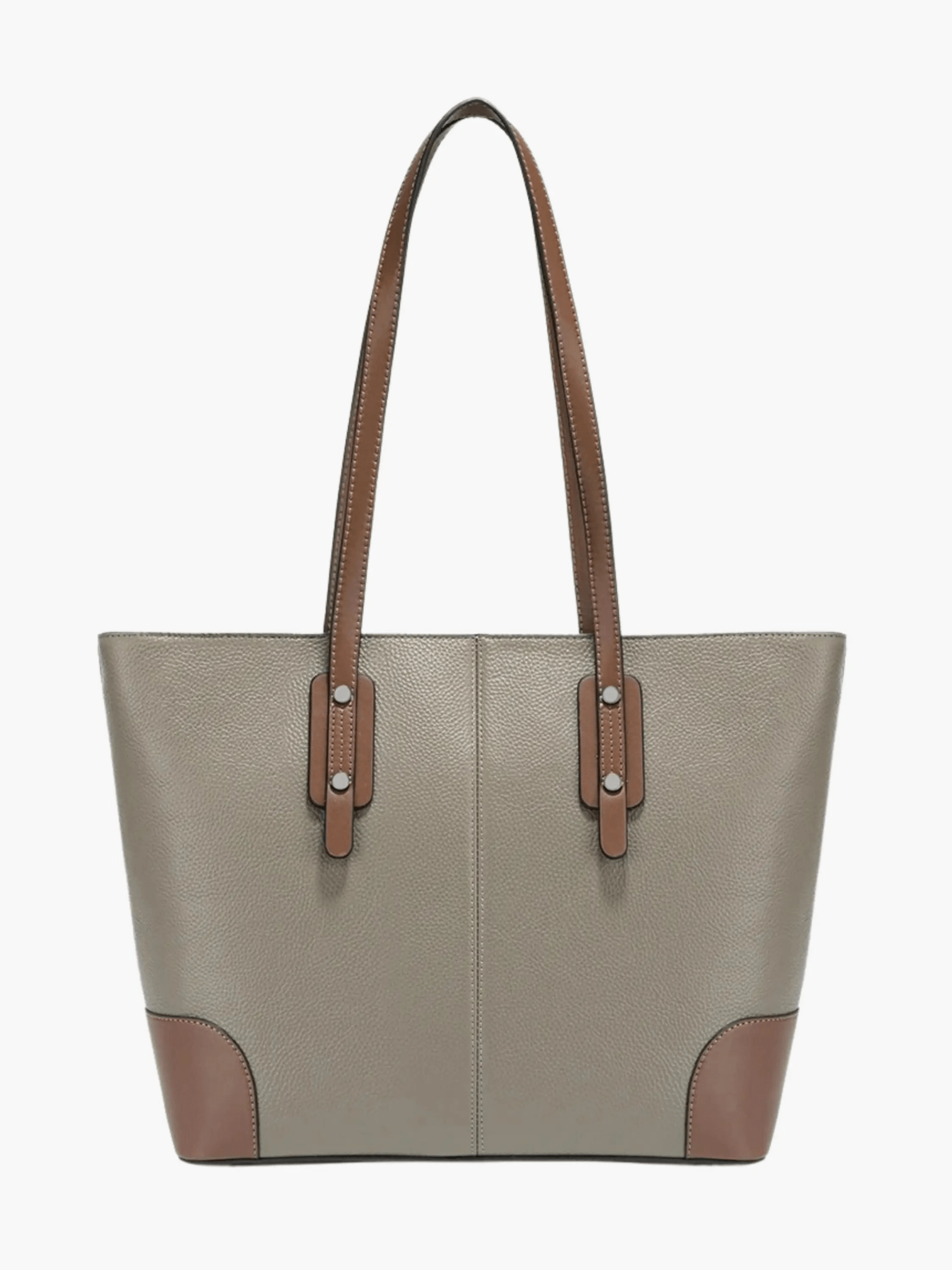 Elena | Classic Two-Tone Tote Bag for Everyday Elegance Aurora-Bags