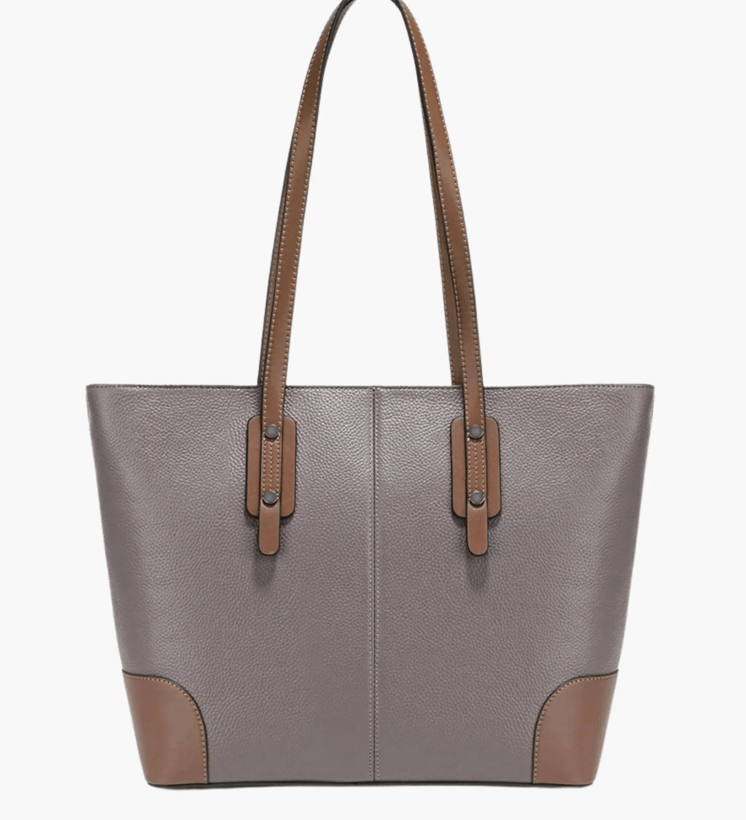 Elena | Classic Two-Tone Tote Bag for Everyday Elegance Aurora-Bags