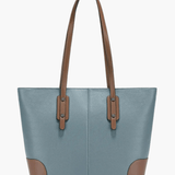 Elena | Classic Two-Tone Tote Bag for Everyday Elegance Aurora-Bags