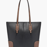 Elena | Classic Two-Tone Tote Bag for Everyday Elegance Aurora-Bags