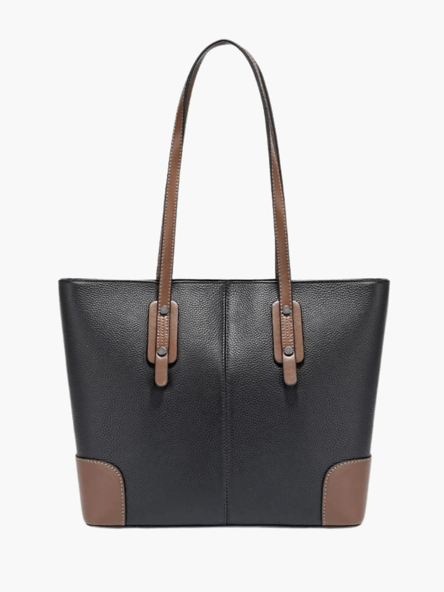 Elena | Classic Two-Tone Tote Bag for Everyday Elegance Aurora-Bags