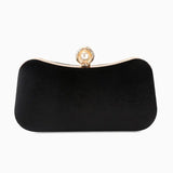 Megan Velvet Clutch Bag Aurora-Bags