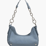 Elise | Denim Chain Shoulder Bag Aurora-Bags